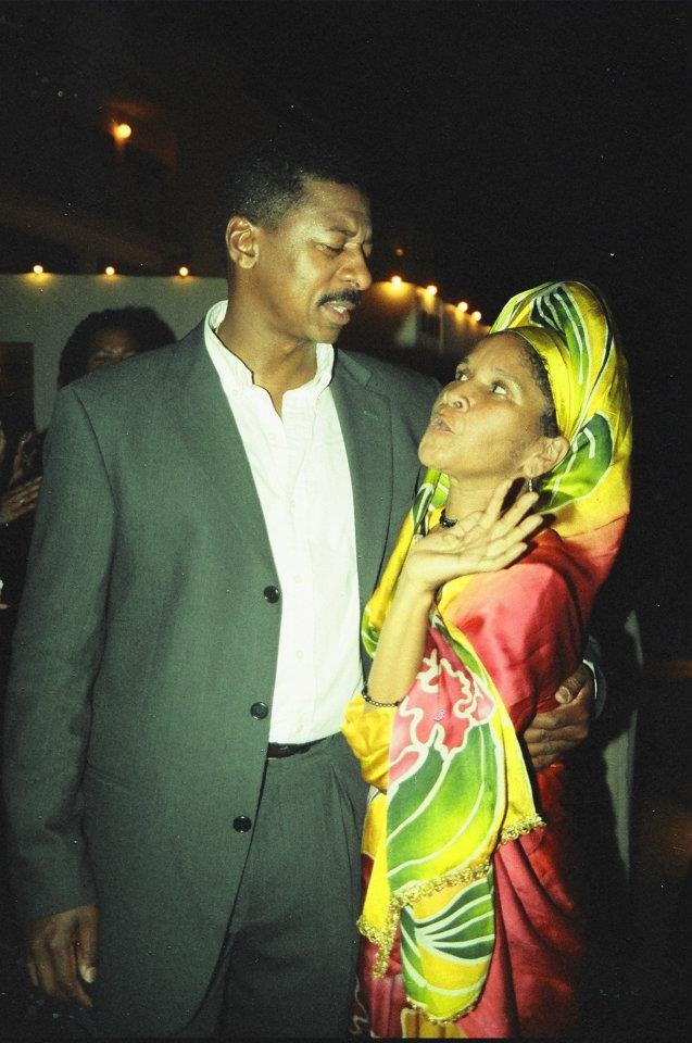 Robert Townsend and Aunty Thea